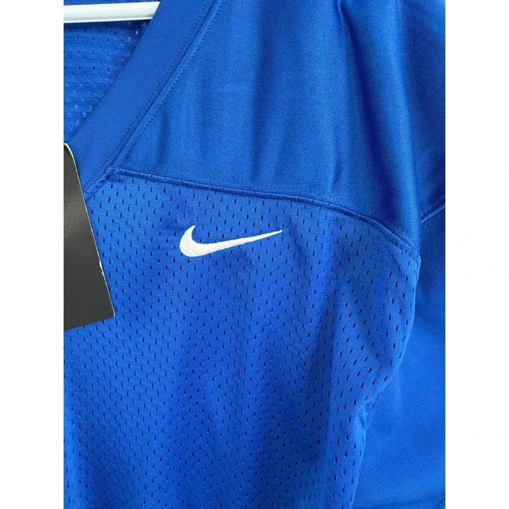 Nike Football Jersey Boys XXL Blue Mesh Practice Shirt 908739-493